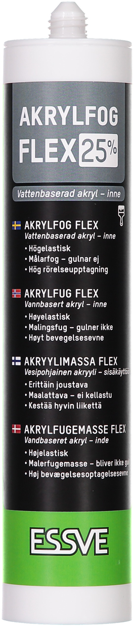 AKRYLFOG FLEX 25 GRÅ 0.3L