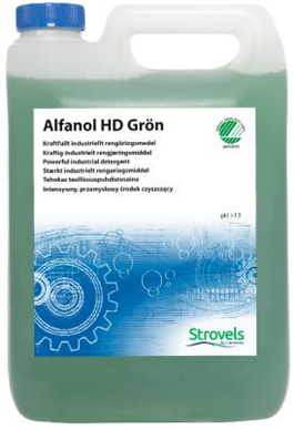 Rengöringsmedel Alfanol HD Grön Strovels