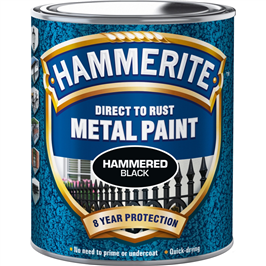 HAMMERITE SVART HAMRAD  0.75L