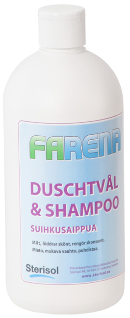 DUSCHTVÅL/SCHAMPO FARENA 0.75L