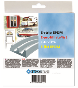 E-LIST EPDM VIT 9x4x6 MTR