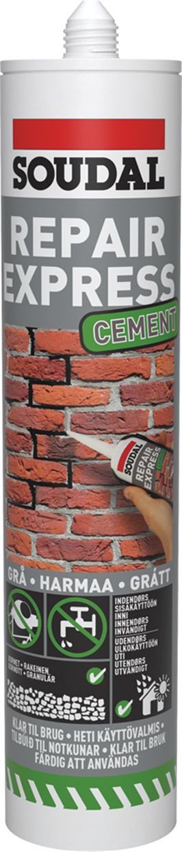 EXPRESSCEMENT REPAIR GRÅ 0,3L