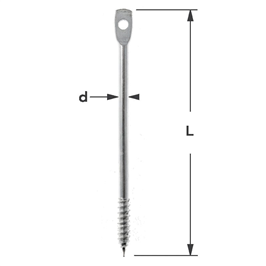 BLADSKRUV FZB 6x150