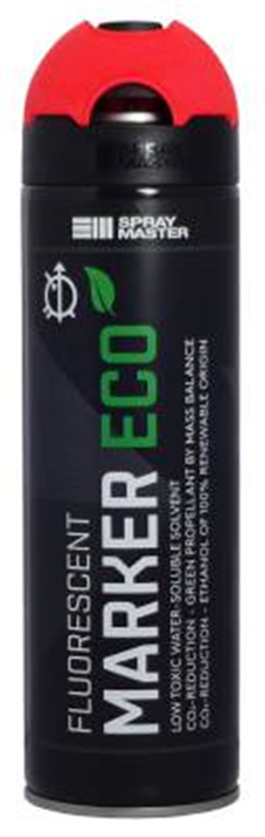MÄRKFÄRG ECO FLUO RÖD 0,5L
