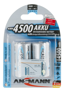 BATTERI ACCU C HR14 4500MAH