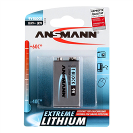 BATTERI 9V LITHIUM EXTREME