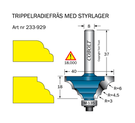 Flerradiefr R13 R24.5 R36 D40