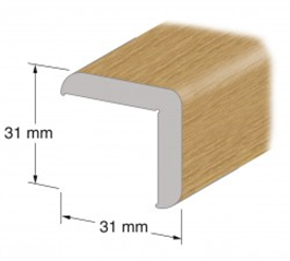 HÖRNLIST 31x31MM EK 2,5M