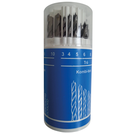 BORRSATS 3-10MM KOMBIBOX