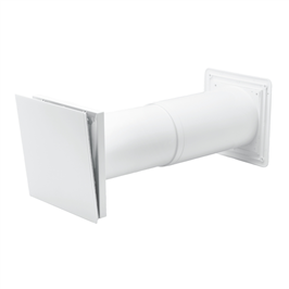 Väggventil TL100DE Teleskopisk Fresh