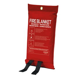 BRANDFILT 120x180CM RÖD