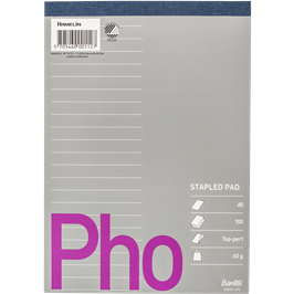 ANTECKNINGSBLOCK A5 LINJERAT