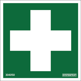 SKYLT FÖRSTA HJÄLPEN DEKAL