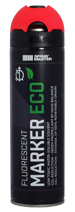 MÄRKFÄRG ECO FLUO RÖD 0,5L